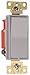 Legrand-Pass & Seymour 2621GRYCC8 Decorator Switch Single Pole 20-Amp 120-volt/277-volt Grounded