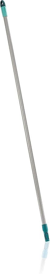 Leifheit Steel handle quick system, 140 cm with Click-System joint for floor cleaning
