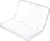 Custodia rigida ultra trasparente per Nintendo per 3DS XL LL, cover protettiva trasparente in PC con ritagli precisi, design leggero con apertura a libro