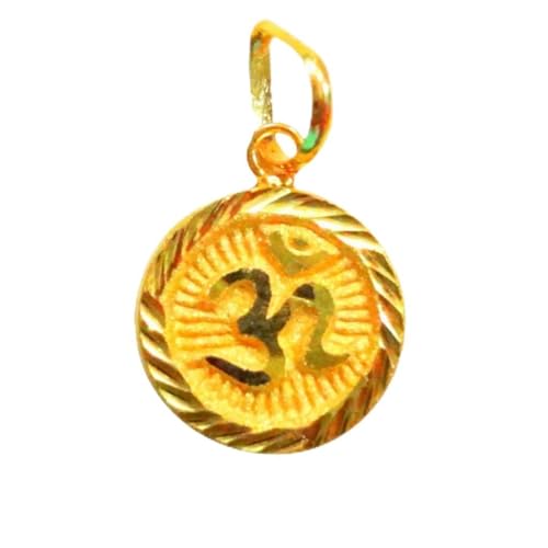 Colgante para hombre oro amarillo de 18k y 22k joya fina de caballero gargantilla elegante