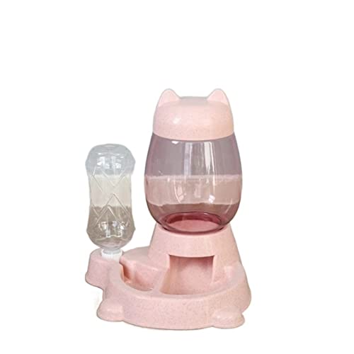 Automatic Feeders for Dogs Cat Water and Food Feeder Dispenser Automatic Bowl for Dog Drinking Water Bottle 2 in 1 Feeding Bowl Pet Container Supplies -  KURTBVC, WCWW-2938850