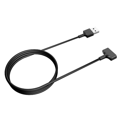 Feysentoe Cavo di Ricarica Compatibile con Fitbit ionic Cable Caricatore Porta USB Cavetto Carica Cavo Caricabatterie USB 1M.