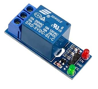 Techtonics 5V 10A Relay Control Board Module with Optocoupler - 1 Channel (B07QGGKKFG) Amazon Price History, Amazon Price Tracker