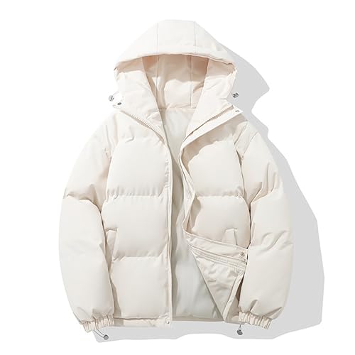 Chaqueta acolchada for hombre for todo tipo de clima: abrigo de plumón ligero y plegable for viajes, acampadas y deportes de invierno.(C,L)
