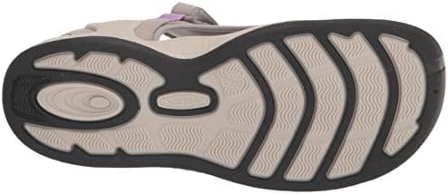 KEEN womens Drift Creek Two Strap Open Toe Water Sandal, Drizzle/English Lavendar, 10.5 US | Image 3