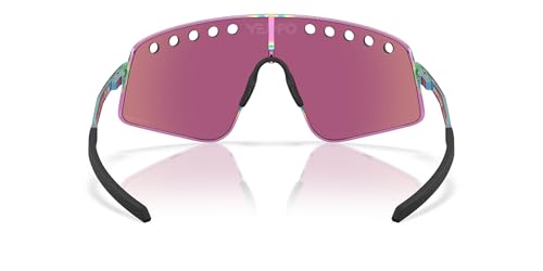 Image of Oakley Sunglasses for Men - OO6025 Sutro TI Sweep Sunglasses with Rimless Titanium Frames PRIZM Lenses