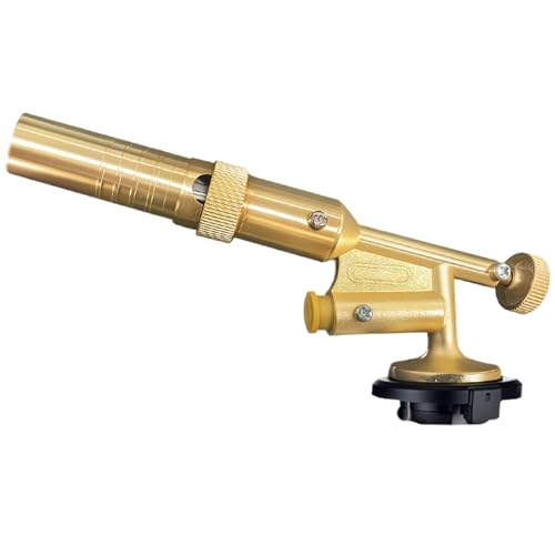Cabezal De Antorcha De Propano De Alto Calor: Herramienta De Llama Portátil Con Encendido Instantáneo, Punta Del Quemador De Latón | Versátil Para Soldar, Derretimiento, Cocina, Elaboración, Techos Y