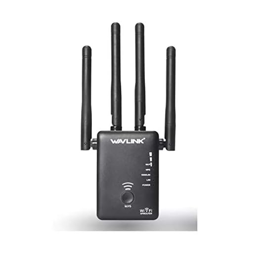 5G WiFi Booster, WAVLINK AC1200 WiFi Long Range Extender,1200Mbps Dual Band, 5K Signla Amplifier Repeater/Access Point/Router with 4 Band Antennas for Office,Home,Outdoor