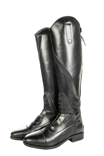 Bottes d'équitation Gijón de HKM en cuir de qualité supérieure