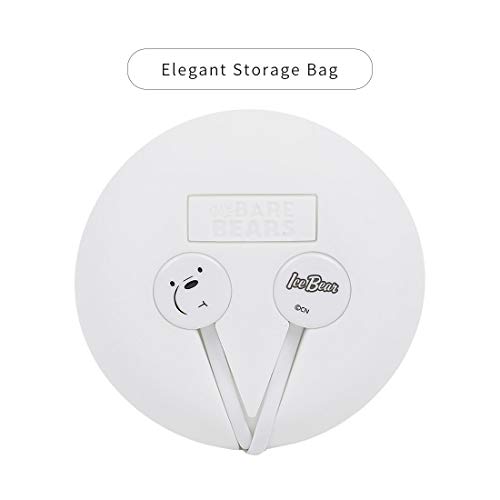 Fone de Ouvido Branco Urso sem Curso - Polar - com Microfone