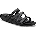Crocs Women's Splash Strappy Sandals, Black, 8, Women