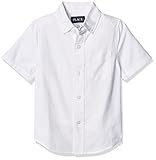 The Children's Place Boys' Short Sleeve Uniform Oxford Shirt