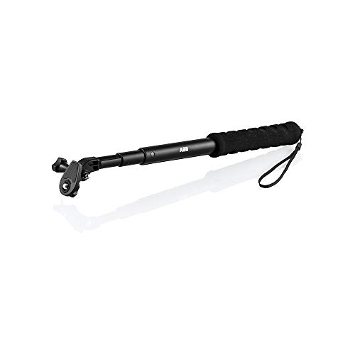 Perche Télescopique pour caméra, Fixation 2 Pattes ou 1/4″ vis