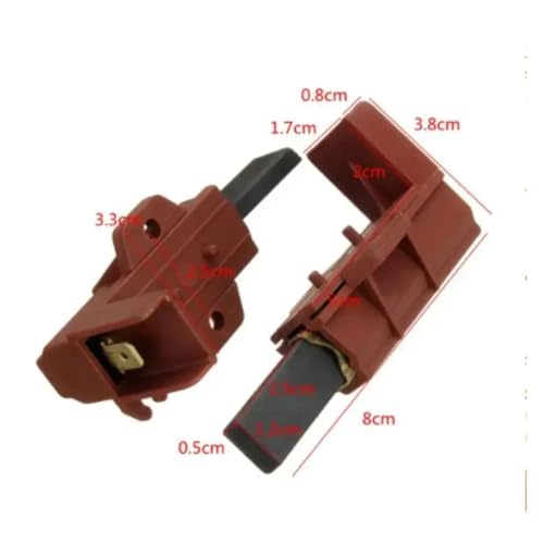 Escobillas de carbón motor lavadora Midea para solucionar fallos de giro 3
