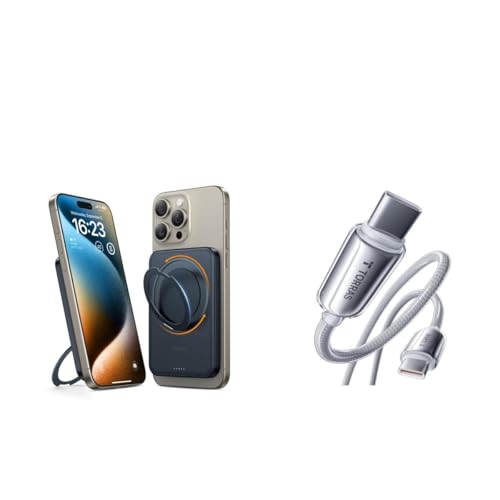 TORRAS Magnetic Portable Power Bank & USB C Cable