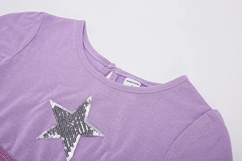 DaniChins Girls Tutu Dress Layered Tulle Sparkle Dress for Girls4