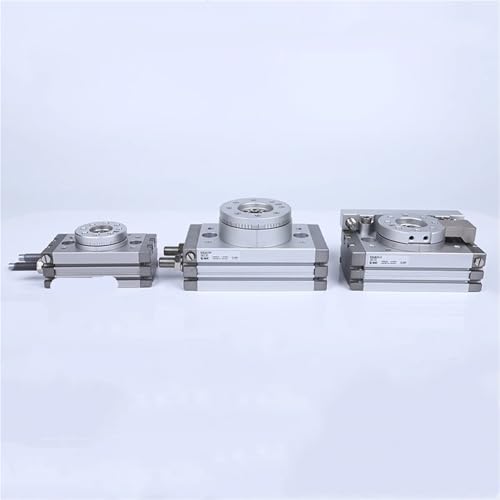 Cylindre pneumatique MSQB7A évite les vibrations de table rotative - 4
