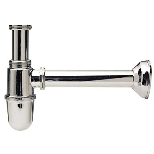 KAM Siphon Flaschensiphon aus Messing, Höhe 32 cm und Breite 40 cm, für verschiedene Brunnen