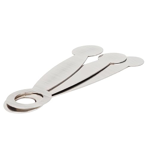 Toyvian 3pcs Flute Repair Padding Tools Woodwind Repair Parts Stainless Steel Flute Accessory