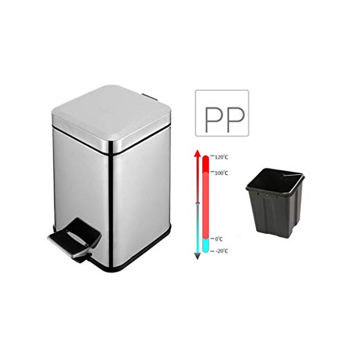 Auto Automatic Sensor Kitchen Waste Dust Bin 3L RVS pedaal prullenbak, Household Deodorant Storage Bucket (Color… - Image 7