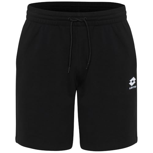 Lotto Pantalones Cortos para Hombre, Caviar, S