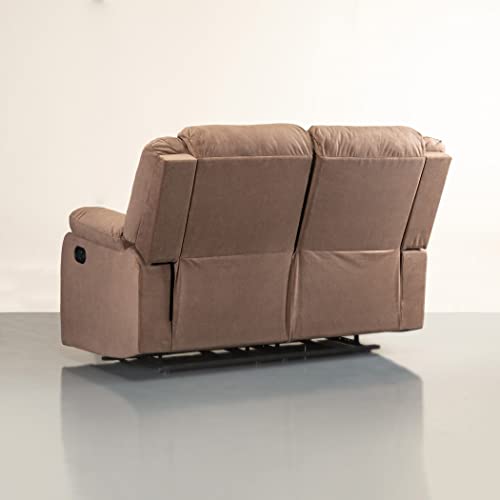 Image of Home Centre Cairo 3+2 Seater Manual Recliner Set - Brown