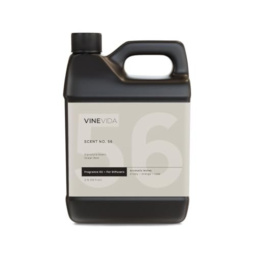 VINEVIDA [32 Fl Oz] Ocean Rain Fragrance Oil for Cold Air Diffusers, Essential Oils for Diffuser Oil Refill & Air Freshener Room Spray