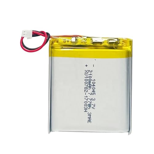 Batería 104045 2100mAh 3.7V de alta densidad con celdas de polímero de larga duración