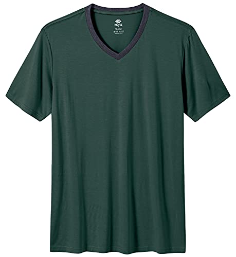 MoFiz Mens Pajamas Set Short Sleeve PJ's Sleep Lounge Sleepwear Cool Pyjama Summer Sets Comfortable Lightweight