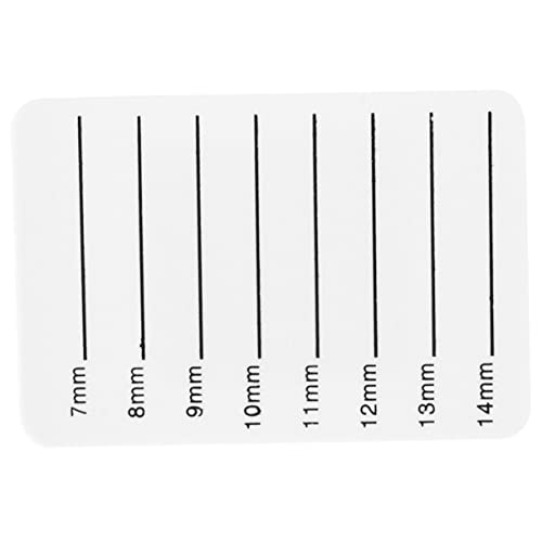 NIYANGLE Vassoio in Acrilico per Estensioni 7-14Mm, Bianco Scala per Organizzare e Visualizzare Falsi Fili in Casa o Salone