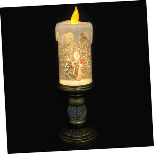 Bougie de Noël veilleuse lampe de chevet simulation réaliste décoration élégante