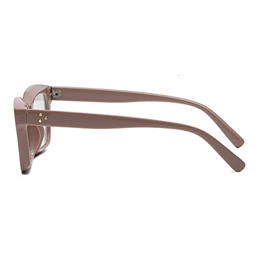 Image of JOVAKIT Non Prescription Glasses for Women Men Fashion Square Frame Eyeglasses