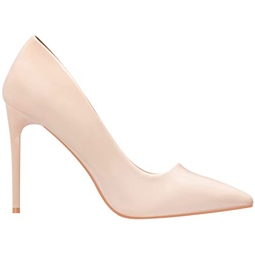 ILLUDE Women's High Heel Pumps Stiletto Heels Pointed Toe Pumps Shoes - Nancy2