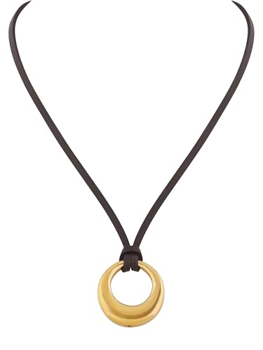 Sacina Gothic Boho Black O Ring Choker Necklace, Black Choker,