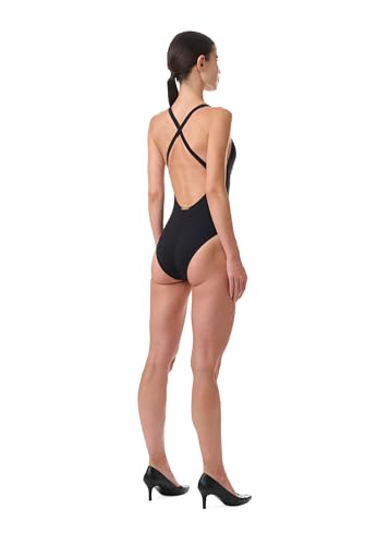 Wolford Sculpt Essentials Swimsuit for Women Structured Slimming Design One Piece Swimwear Squared Neckline Criss Cross Back2