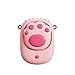 Atmm atm Hanging Neck Fan Cat Paw Portable Lazy odkryty Usb. Smycz Małe Fani Fit for Office wieloosobowym Outdoor Mini Fan (Color : Pink)
