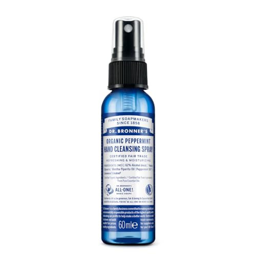 Dr. Bronners Peppermint Hand Hygiene Spray, 59 ML