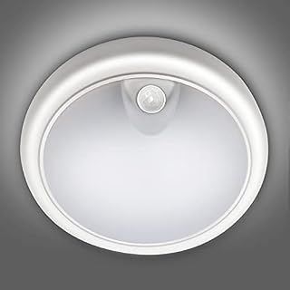 EXTRASTAR LED Ceiling Light, 15W LED Ceiling Lamp with Infrared Motion Sensor, 1200 Lumen Round Surface Mounted LED Panel Ceiling lamp, IP65 Waterproof for Outdoor&Indoor Use - 6500K Daylight