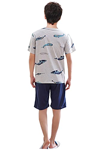 BYX SweetLeisure Big Boys Pajamas 2 Piece Cotton PJS Cute Cartoon Sleepwear 6-17 Years3