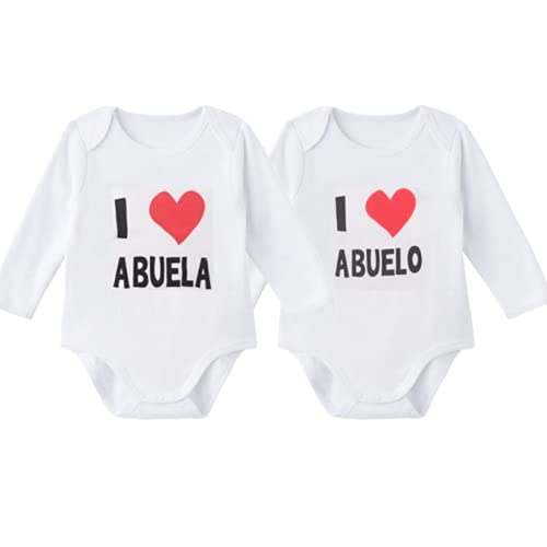 Body Bebé Gracioso Abuela Abuelo Set...