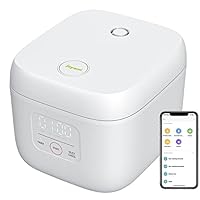 Joyami Mi Smart Couciriso intelligente Smart Rice Cooker 0.8L 3.5 Tazze Interno antiaderente per 6 ciotole Fino a 3 persone Mantenere caldo Modalità preimpostata