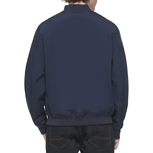 Tommy Hilfiger mens Lightweight Varsity Rib Knit Bomber Jacket4