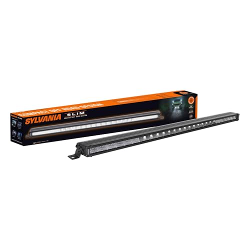 SYLVANIA - Slim 30 Inch LED Light Bar - Lifetime Limited Warranty - Combo Light 9300 Raw Lumens Compact Design Off Road Driving Work Light Truck Car Boat ATV UTV SUV 4x4 (1 PC)
