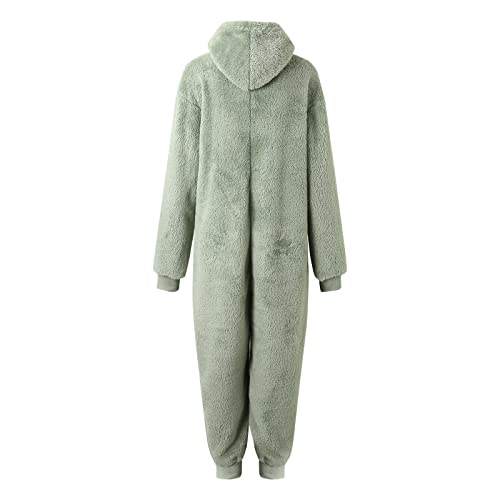 Combinaison pyjama douillet grande taille contre le froid m