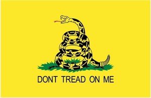 Valley Forge Flag Gadsden Don't Tread On Me Historical Flag - 100% Made in The USA - 3' x 5' ft - Perma-NYL Printed Nylon - Sturdy and Durable - Great for Gardens, Homes, Patios and Cars