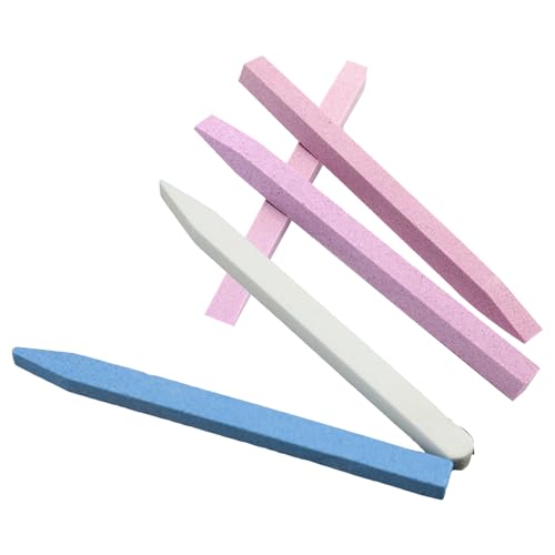 CHILDWEET Juego de 5 Limas de Piedra Pómez para Uñas, Lima de Cutícula y Pulidor, Accesorio para Manicura y Pedicura Profesional, Elimina Durezas y Suaviza Uñas de Manos y Color Aleatorio