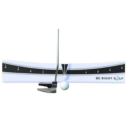 Putting Plane Rail &ndash; Portable Golf Putting Stroke Trainer for Indoor & Outdoor Use &ndash; Golf...
