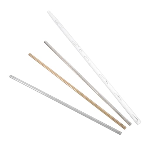 Cuivre Massif 20 Cm, Aluminium 20 Cm, Fer, Plastique Transparent 25 Cm – Matériel Scientifique Éducatif Stem pour Démonstration Thermique et Projets D’expo sciences