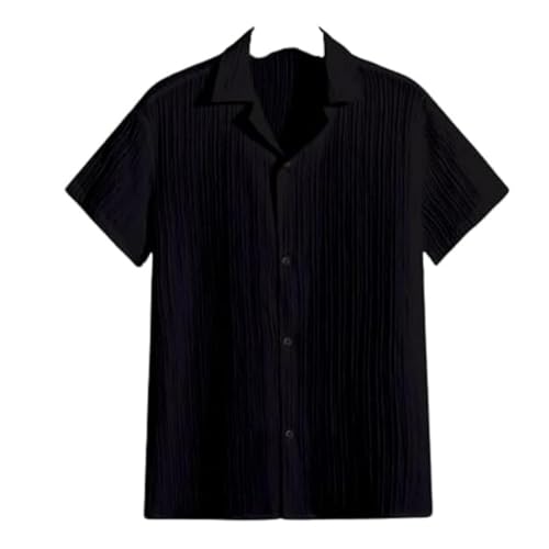 Image of Vikita Enterprise Kid Boy's Cotton Solid Shirt with Spread Collar Neck Half Sleeves Button Closure Curved Hem Length | Shirt For Kids Boys