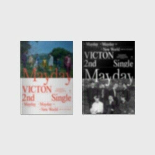 Victon 'MayDay' 2nd Single Album 2 Version Set CD+76p PhotoBook+1p PhotoCard+1p Postcard+1p Paper Stand+Message PhotoCard Set+Tracking Kpop Sealed